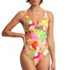 Maillots De Bain Seafolly Autres Formes | Maillot De Bain 1 Piece Sans Armatures Fuchsia Rose