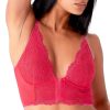 Soutiens-Gorge Gossard | Soutien-Gorge Bustier En Dentelle Rose Red