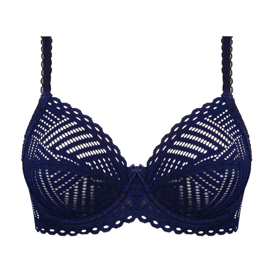 Soutiens-Gorge Antigel | Soutien-Gorge Sans Armatures Tressage Marine