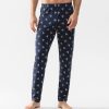 Homme Mey Ensemble De Detente Homme | Pantalon Homme En Coton Yacht Blue