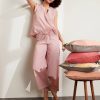 Lingerie De Nuit Laurence Tavernier | Pyjama En Coton Bois De Rose