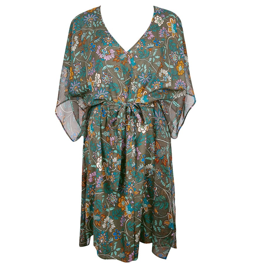 Maillots De Bain Lise Charmel Robe De Plage | Robe De Plage Fleurs Persanes