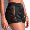 Lingerie De Nuit Aubade | Short En Soie Noir