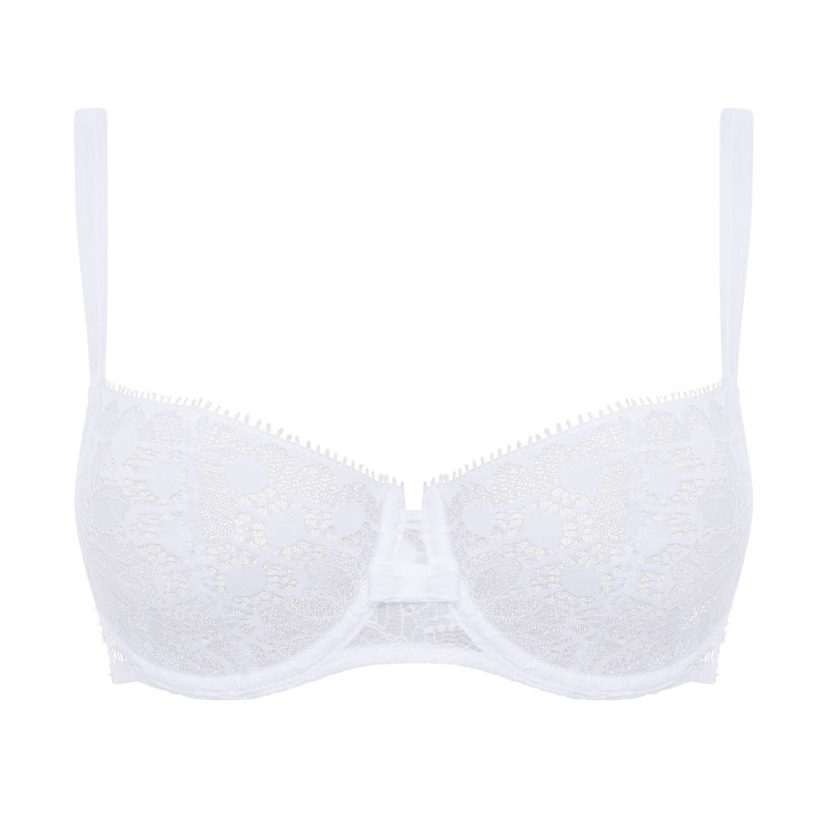 Soutiens-Gorge Chantelle | Soutien-Gorge Corbeille En Dentelle Blanc