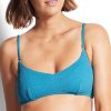 Maillots De Bain Seafolly Brassiere | Haut De Maillot De Bain Brassiere Blue Grass