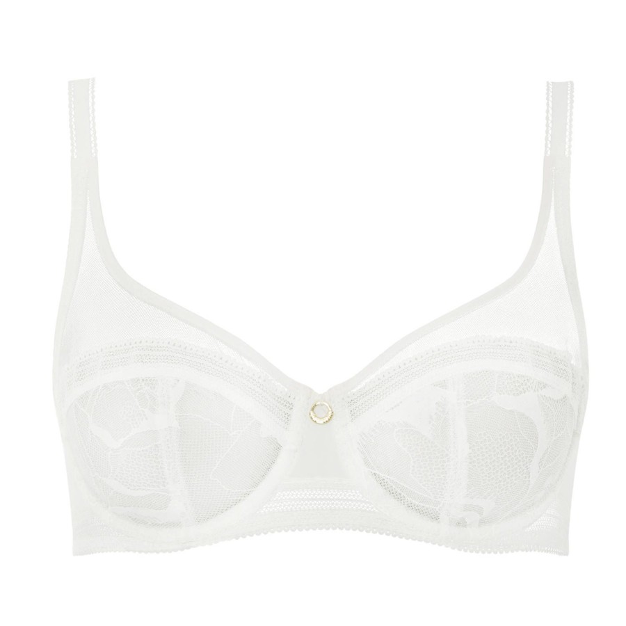 Soutiens-Gorge Chantelle | Soutien-Gorge Emboitant En Dentelle Milk