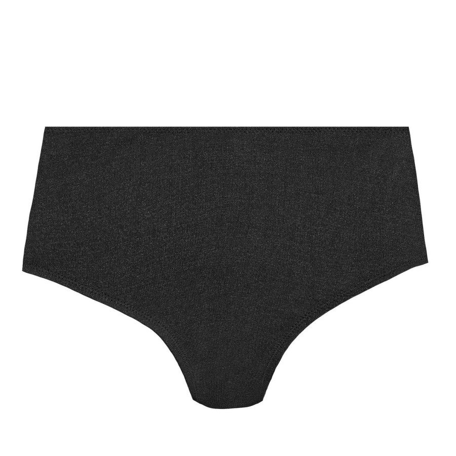 Maillots De Bain Aubade Culotte Haute | Bas De Maillot De Bain Culotte Haute Black Sand