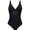 Maillots De Bain Lise Charmel Autres Formes | Maillot De Bain 1 Piece Sans Armatures Noir