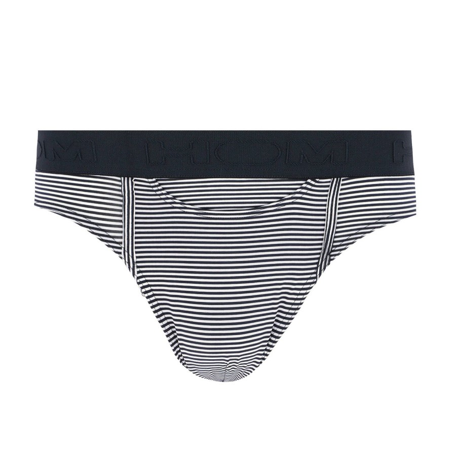 Homme HOM Slip Homme | Slip Avec Ouverture Ho1 Homme Navy