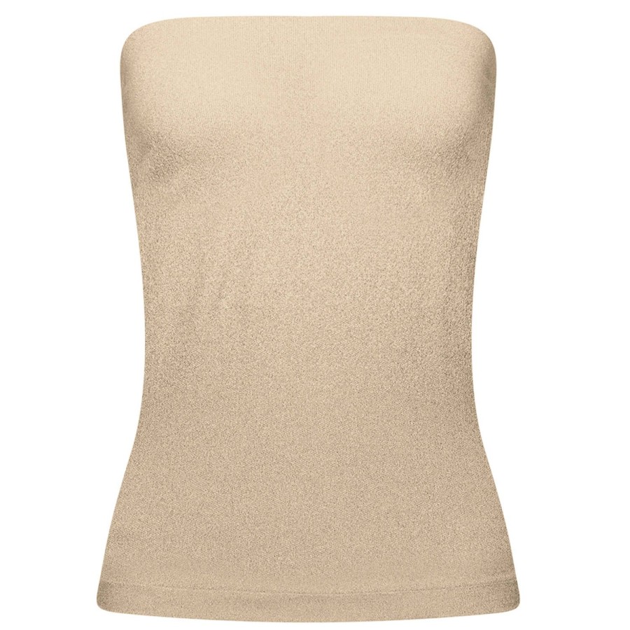 Lingerie De Nuit Wolford | Top Multipositions Gold Shine