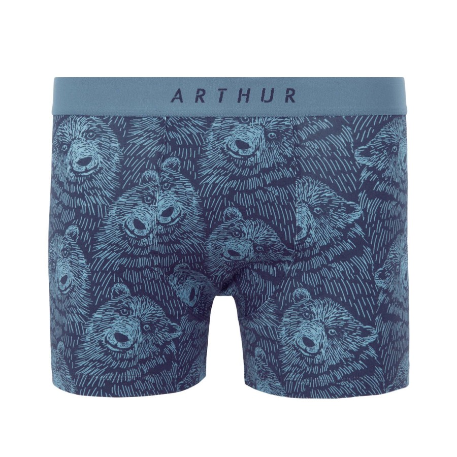 Homme Arthur Boxer Homme | Boxer Homme En Coton Ours