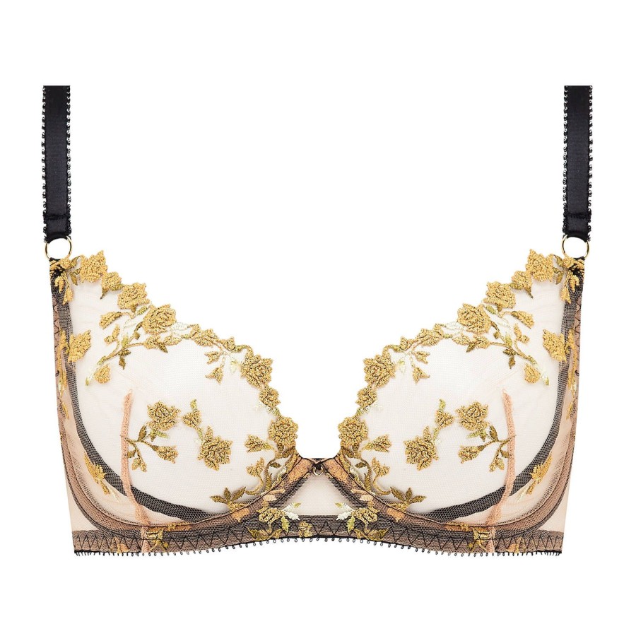 Soutiens-Gorge Edge o' Beyond | Soutien-Gorge Balconnet Golden Roses