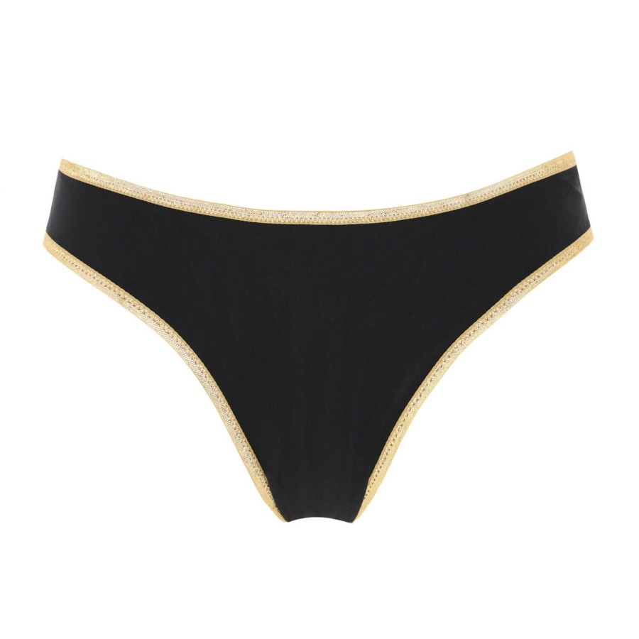 Maillots De Bain Pain de Sucre Culotte Et Slip | Bas De Maillot De Bain Slip Echancre Mathis Noir