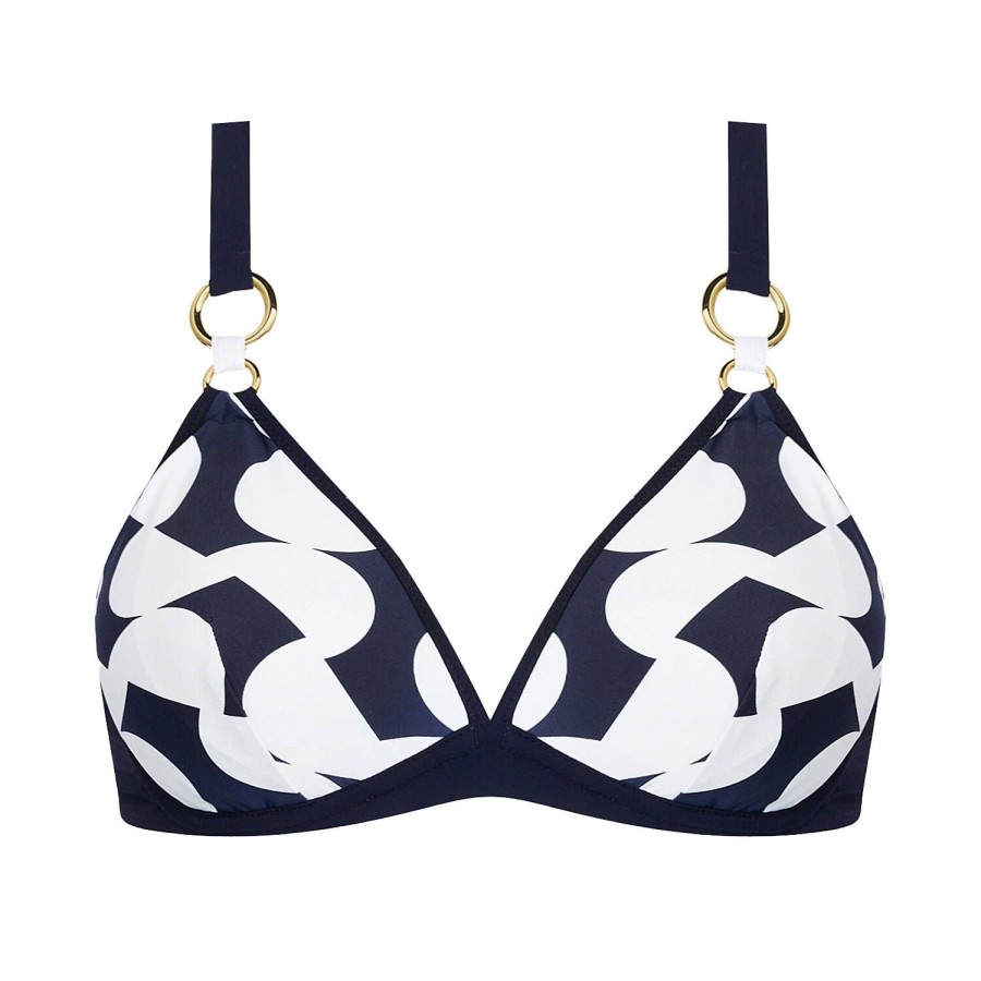 Maillots De Bain Lise Charmel Triangle | Haut De Maillot De Bain Triangle Bonnets Profonds Navy Croisiere