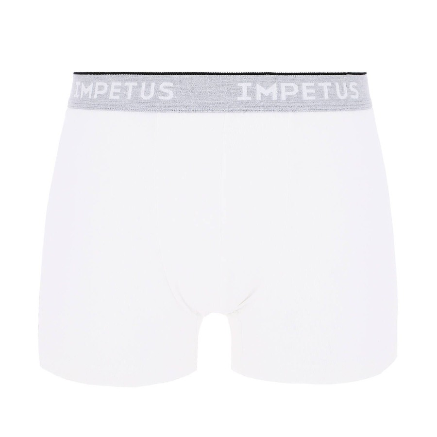 Homme Impetus Boxer Homme | Boxer Homme En Coton Blanc