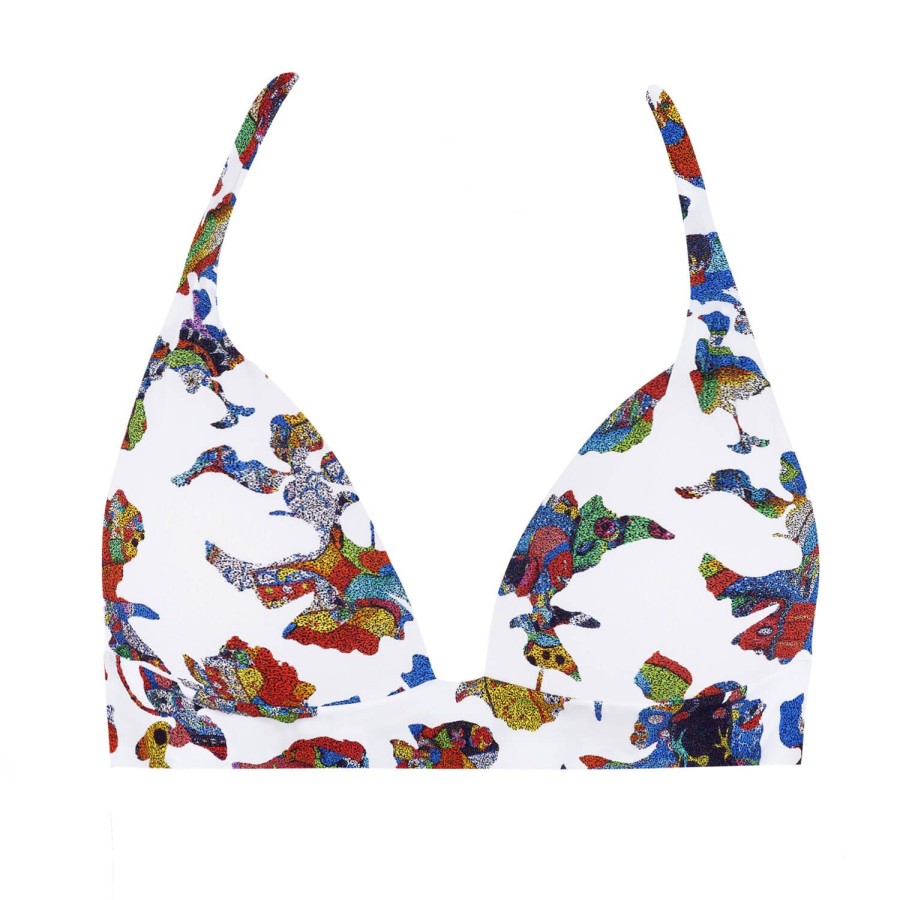 Maillots De Bain Pain de Sucre Push-Up | Haut De Maillot De Bain Push-Up Diva Multicolore