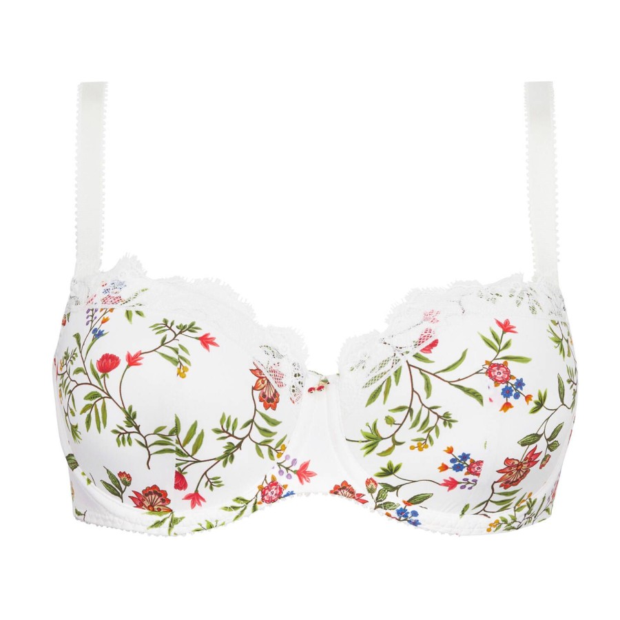 Soutiens-Gorge Antigel | Soutien-Gorge Coques Bonnets Profonds Fleurs En Fete