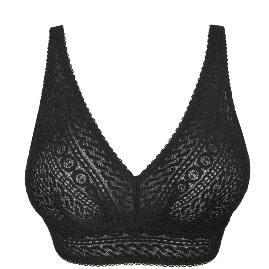 Soutiens-Gorge PrimaDonna | Soutien-Gorge Sans Armatures En Dentelle Noir