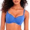 Maillots De Bain Freya Armatures | Haut De Maillot De Bain Decollete Coeur Armatures Plain Azure