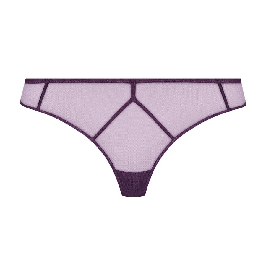 Culottes Maison Close | Slip Ouvert Orchidee Violette