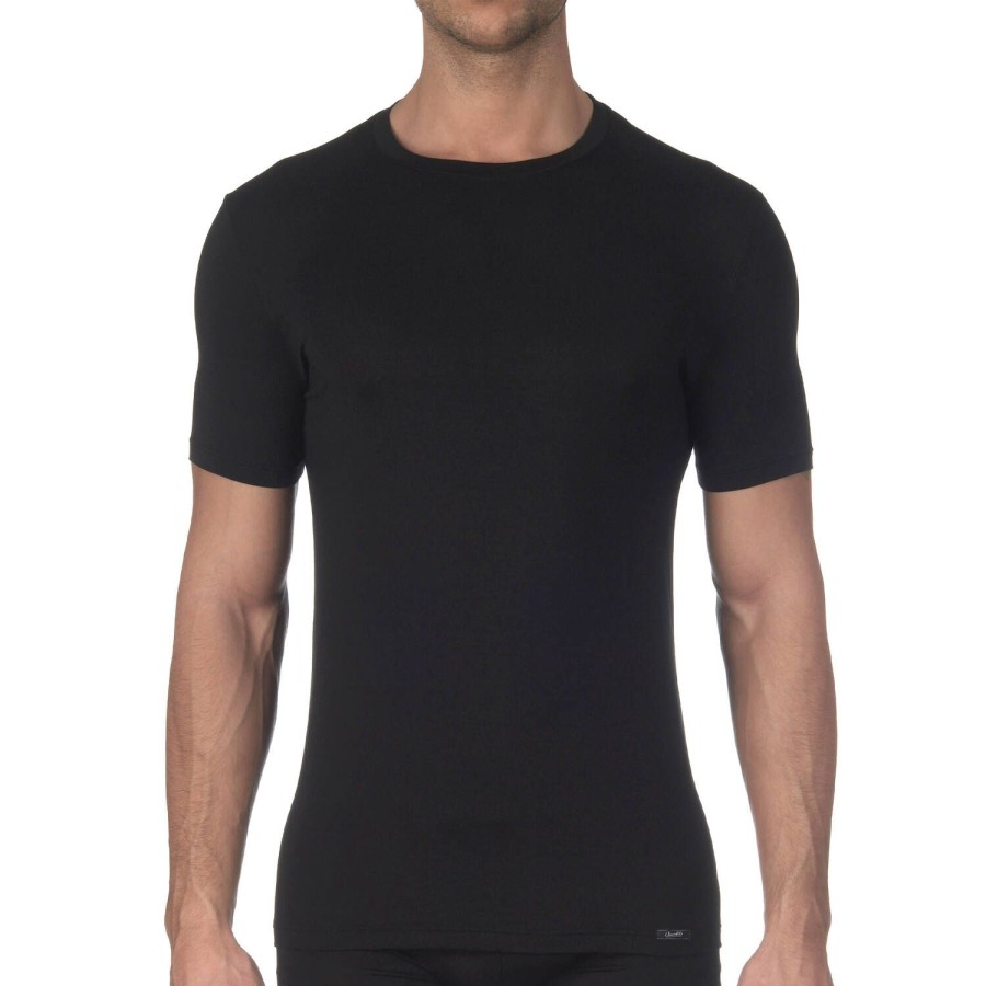 Homme Oscalito T-Shirt Et Debardeur Homme | T-Shirt Col Rond Homme Noir