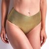 Maillots De Bain Aubade Culotte Haute | Bas De Maillot De Bain Culotte Haute Antique Gold