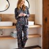 Lingerie De Nuit Canat | Pyjama En Coton Minuit