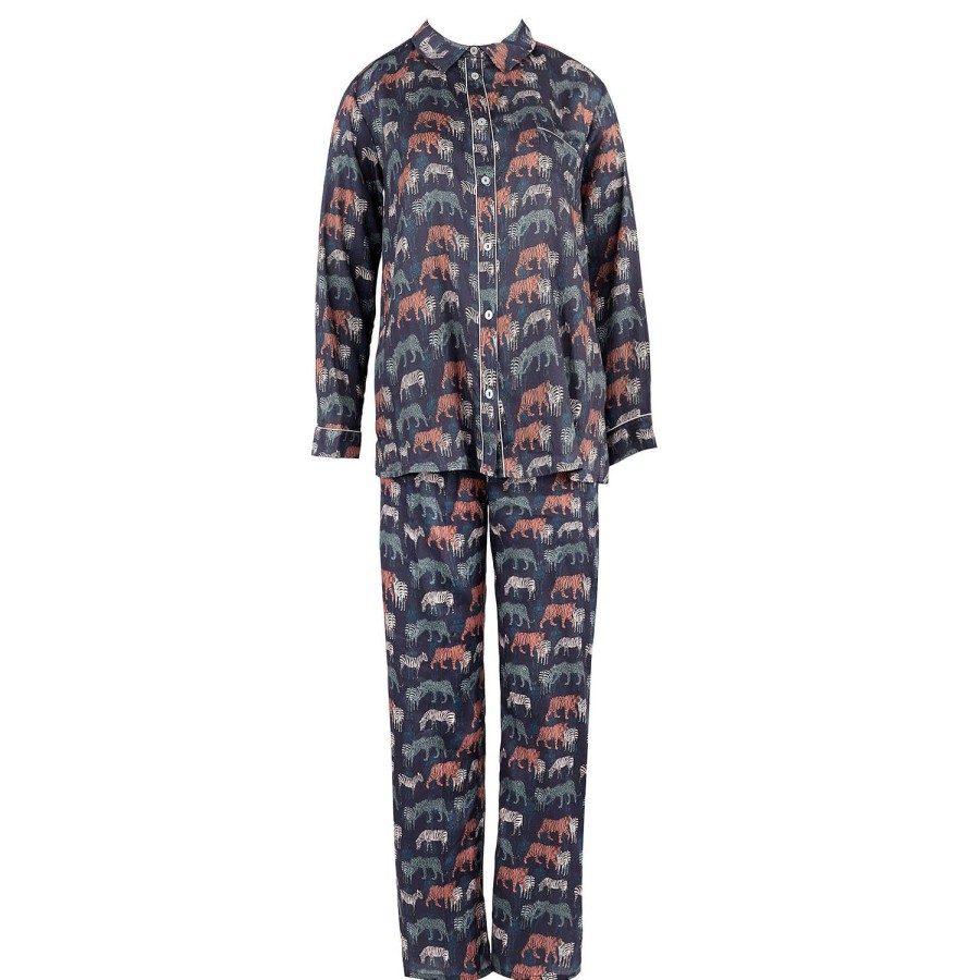 Lingerie De Nuit Canat | Pyjama En Coton Minuit