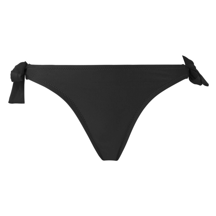 Maillots De Bain Antigel Bresilien / Tanga | Bas De Maillot De Bain Tanga Lacets Noir