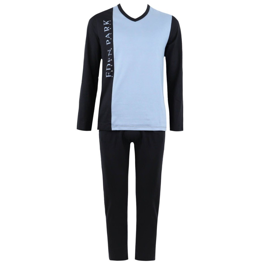 Homme Eden Park Pyjama Homme | Pyjama Homme En Coton Spirit