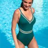 Maillots De Bain Lise Charmel Autres Formes | Maillot De Bain 1 Piece Decollete Sans Armatures Pacifique Nautique