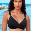 Maillots De Bain Miraclesuit Push-Up | Haut De Maillot De Bain Push-Up Noir