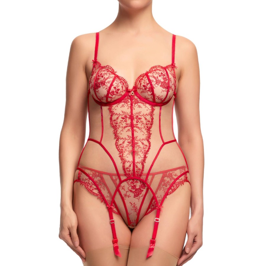 Lingerie Dita Von Teese | Guepiere Flame