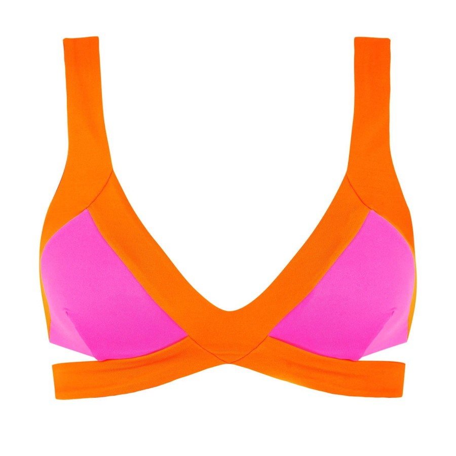 Maillots De Bain Agent Provocateur Triangle | Haut De Maillot De Bain Triangle Neon