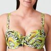 Maillots De Bain PrimaDonna Balconnet | Haut De Maillot De Bain Balconnet Rembourre Lime Swirl