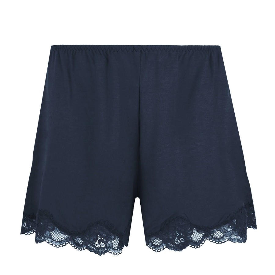 Lingerie De Nuit Antigel | Short Bleu Marine