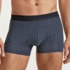 Homme Calida Boxer Homme | Boxer Ceinture Elastique Homme Solidate Blue