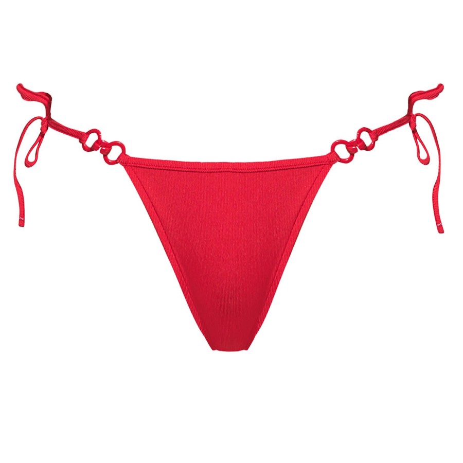 Maillots De Bain Andres Sarda Bresilien / Tanga | Bas De Maillot De Bain Slip Bresilien Rouge