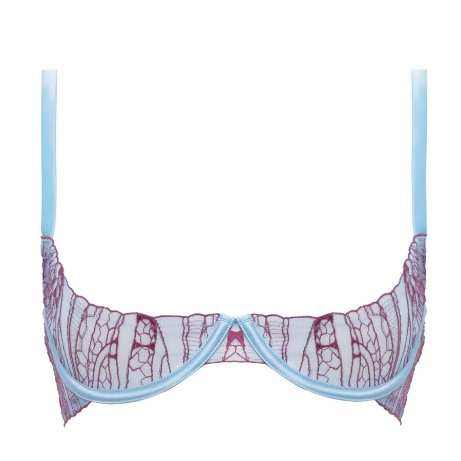 Soutiens-Gorge Studio Pia | Soutien-Gorge Ouvert Bleu