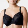 Soutiens-Gorge Chantelle | Soutien-Gorge Emboitant En Dentelle Noir