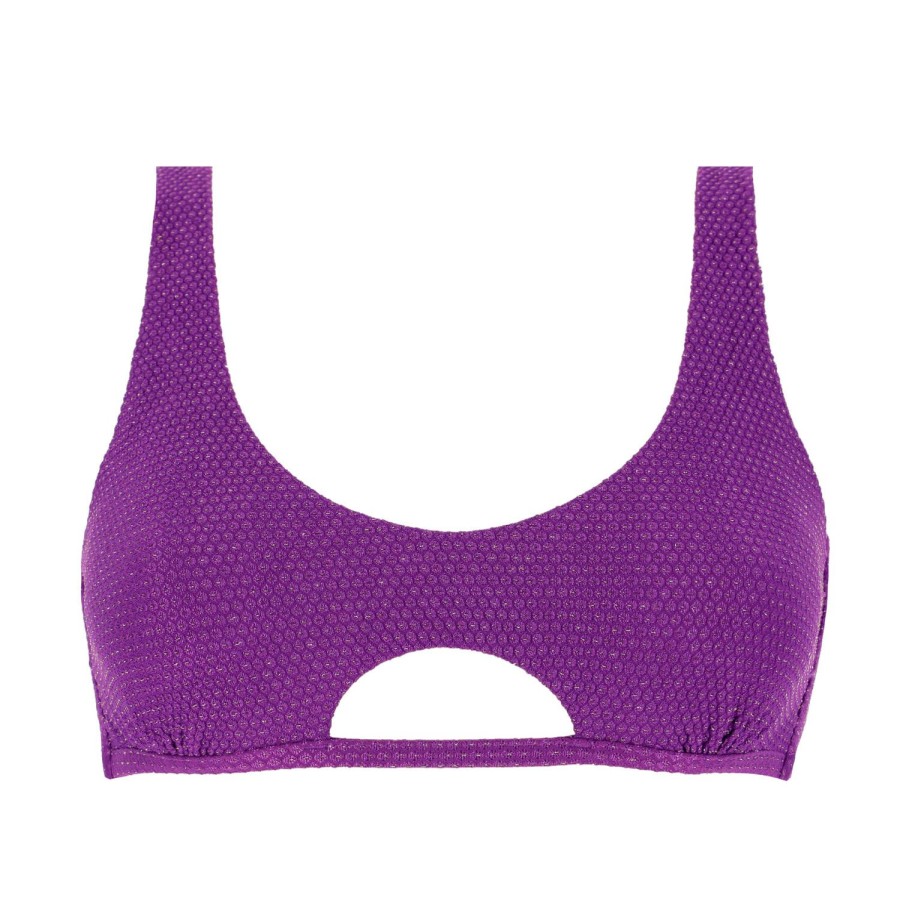 Maillots De Bain Luli Fama Brassiere | Haut De Maillot De Bain Brassiere Purple