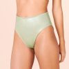 Maillots De Bain Pain de Sucre Culotte Haute | Bas De Maillot De Bain Culotte Haute Reversible Cidji Foret