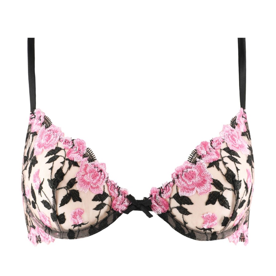 Soutiens-Gorge Fleur du Mal | Soutien-Gorge Corbeille Noir