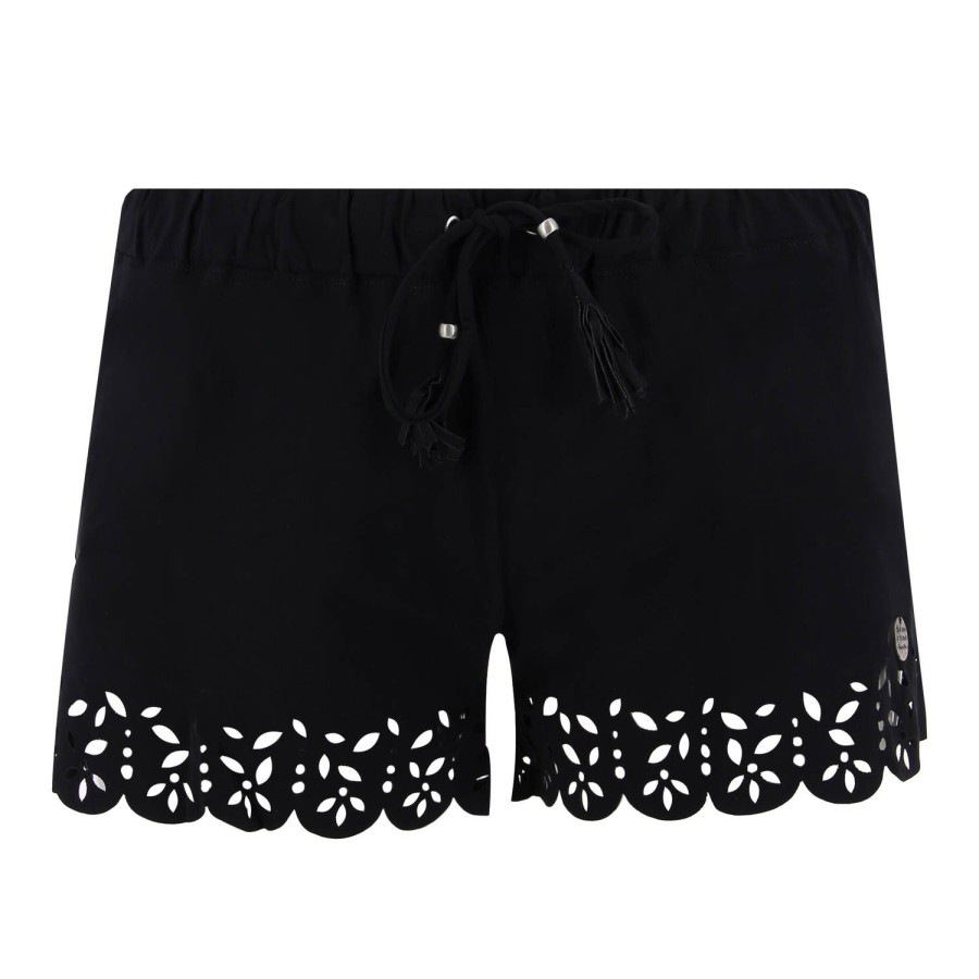 Maillots De Bain Banana Moon Short De Plage & Pantalon | Short Meow Noir