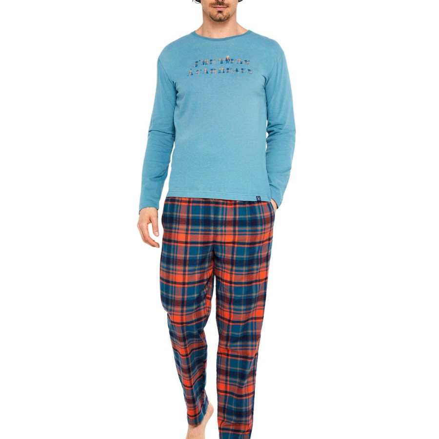 Homme Arthur Pyjama Homme | Pyjama Homme En Coton Multicolore