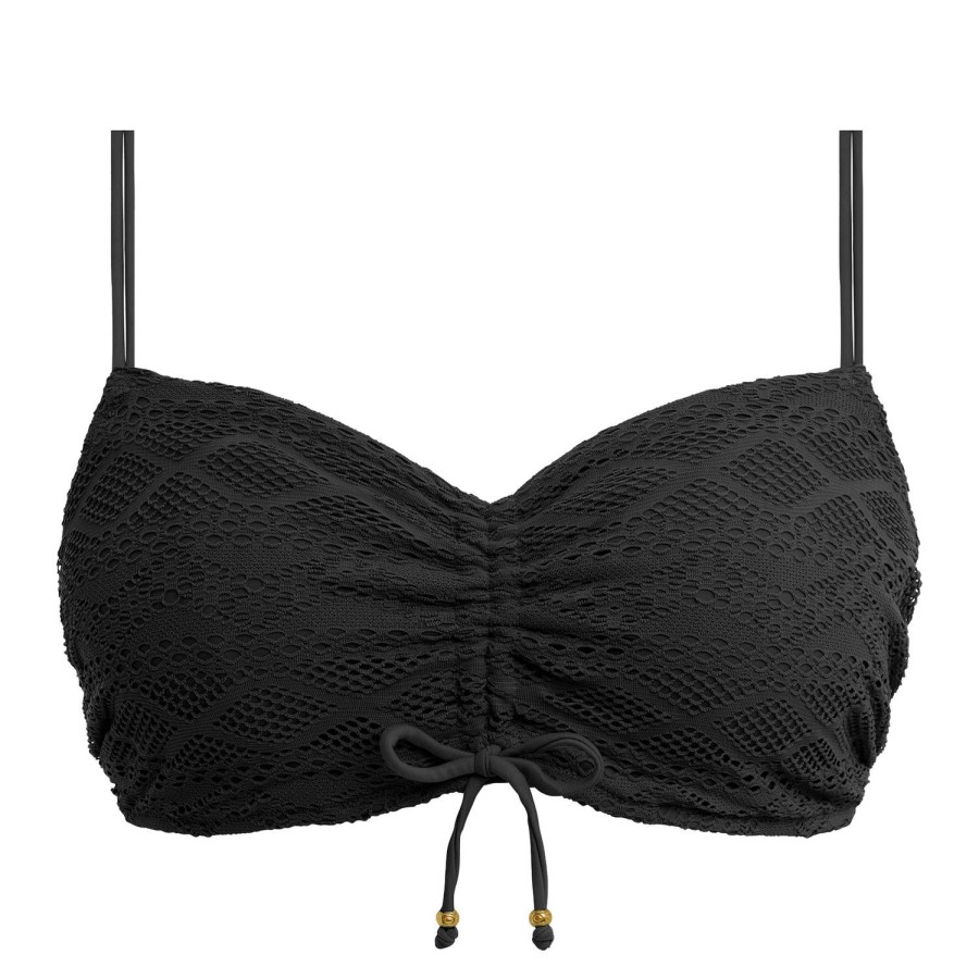 Maillots De Bain Freya Brassiere | Haut De Maillot De Bain Brassiere Ajustable Noir