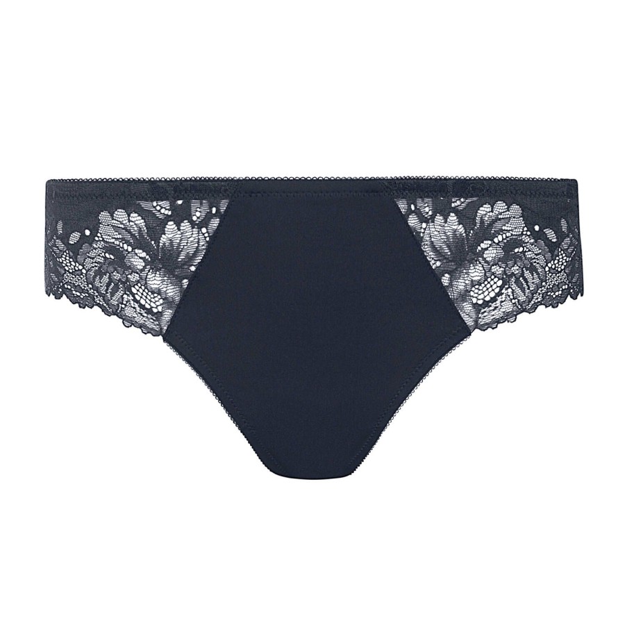 Culottes Mey | Tanga En Dentelle Night Blue