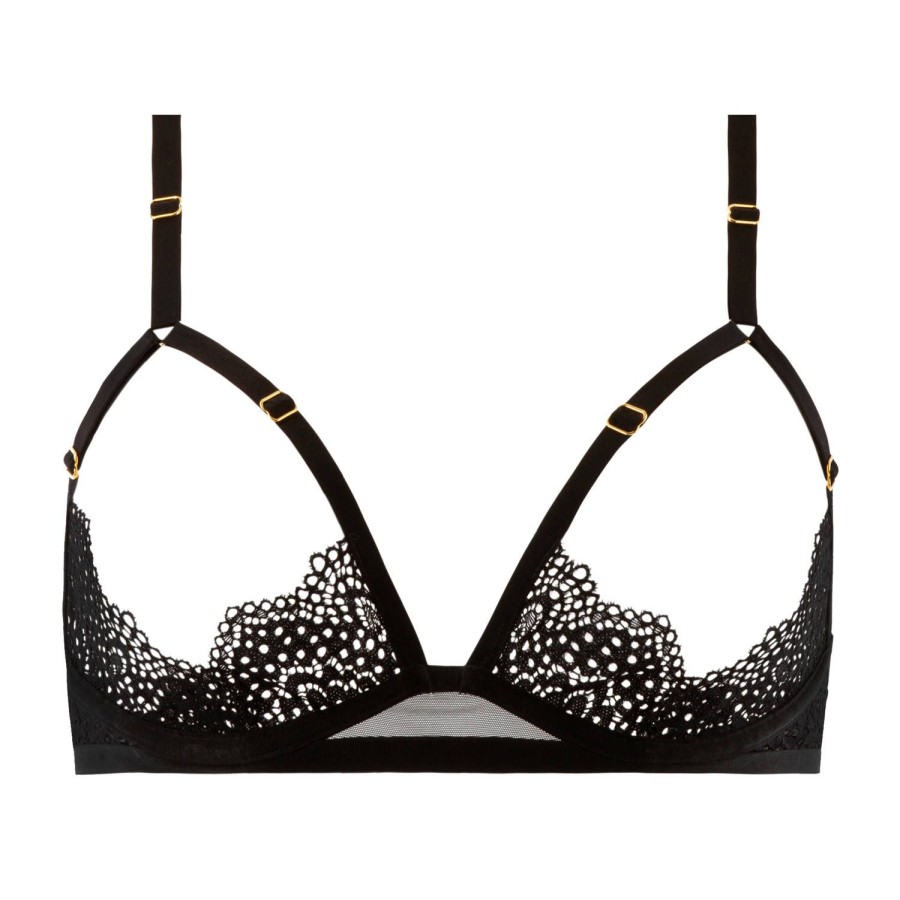 Soutiens-Gorge Atelier Amour | Soutien-Gorge Ouvert Noir