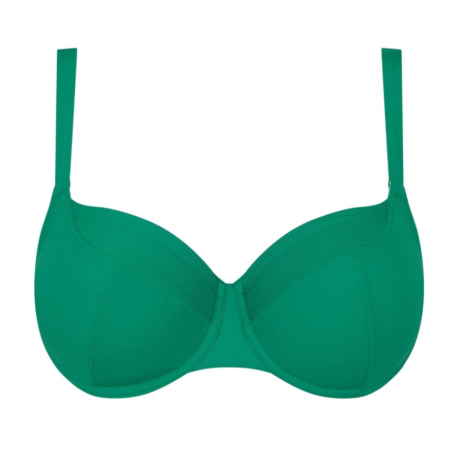 Maillots De Bain Empreinte Armatures | Haut De Maillot De Bain Corbeille Armatures Green