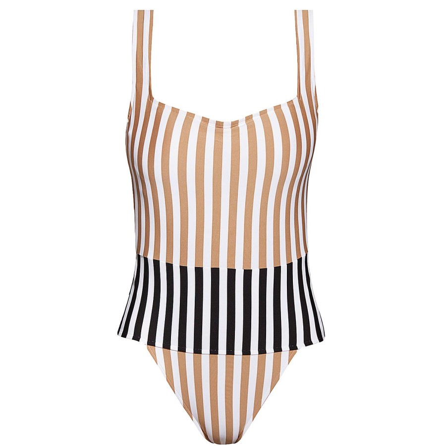 Maillots De Bain Andres Sarda Nageur | Maillot De Bain 1 Piece Nageur Sans Armatures Sand